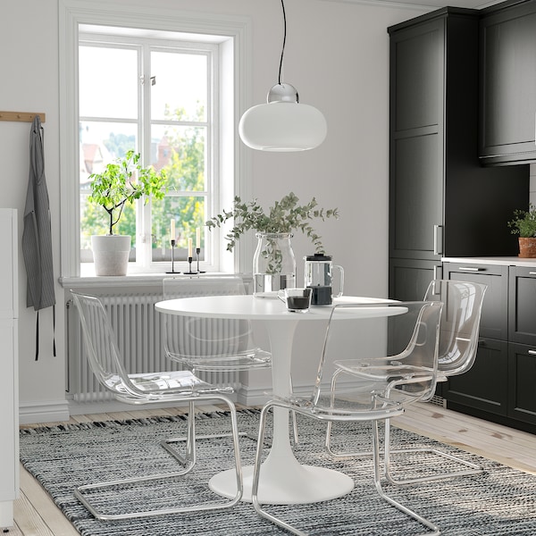 IKEA DOCKSTA table, 40 1/2 in White / White, Ikea Ireland | 6427BENCI