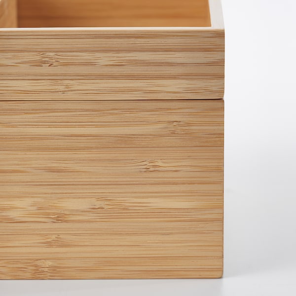IKEA DRAGAN 4-piece bathroom set, bamboo, Ikea Ireland | 0136YMPRV