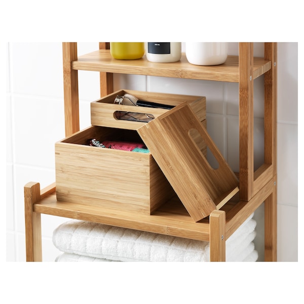 IKEA DRAGAN box, set of 3, bamboo, 9 ¼x6 ½x5 ½ in, Ikea Ireland | 8309BYEGS