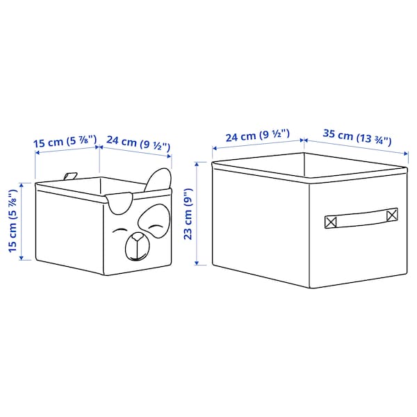 IKEA DRÖMSLOTT box set of 2, Ikea Ireland | 3081VOTCY