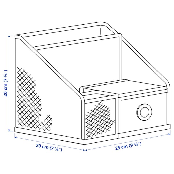 IKEA DRÖNJÖNS Desk organizer, 9 ¾x7 ¾ in, Ikea Ireland | 1389CZLHD