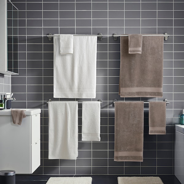 IKEA DÅRREPE bath towel, 28x55 in Brown, Ikea Ireland | 6135YVQBD