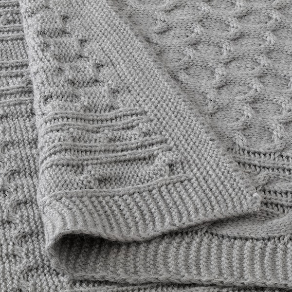 IKEA DÅRÖRT throw, gray, 51x67 in, Ikea Ireland | 3418UYKFT