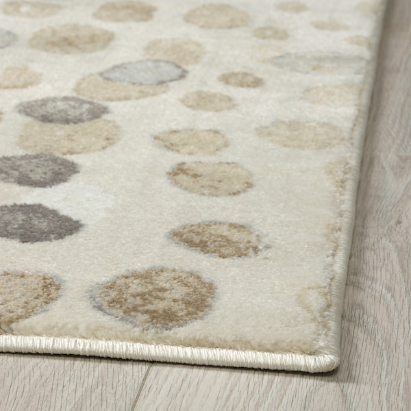 IKEA DUBBELFIL rug, low pile, 7'10 inx9'10 in Dot Pattern / Beige, Ikea Ireland | 1342RAHZX