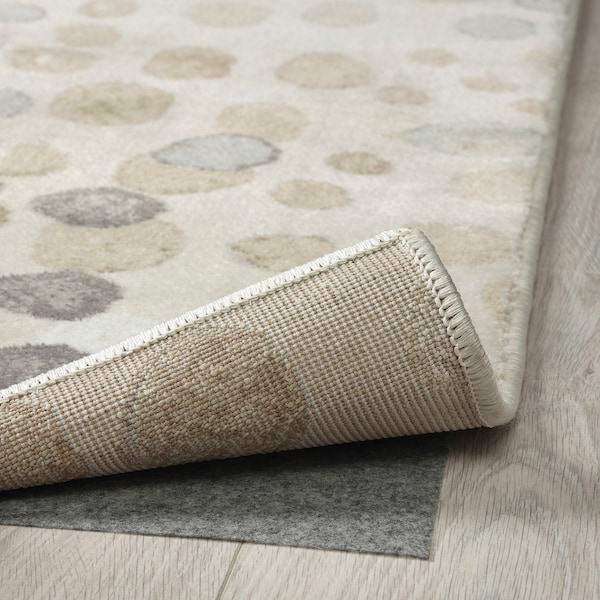IKEA DUBBELFIL rug, low pile, 7'10 inx9'10 in Dot Pattern / Beige, Ikea Ireland | 1342RAHZX