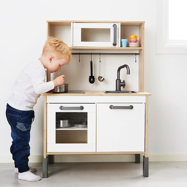 IKEA DUKTIG play kitchen, 28 3/8x15 3/4x42 7/8 in Birch, Ikea Ireland | 9580IULNX