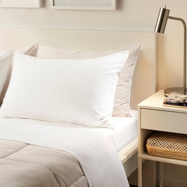 IKEA DVALA flat sheet, Queen White, Ikea Ireland | 2357UZHTL