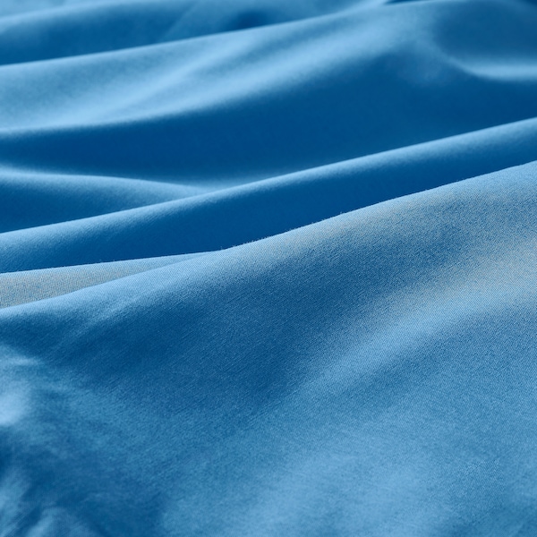 IKEA DVALA pillowcase, King, 2 pack Blue, Ikea Ireland | 2417YHDFR