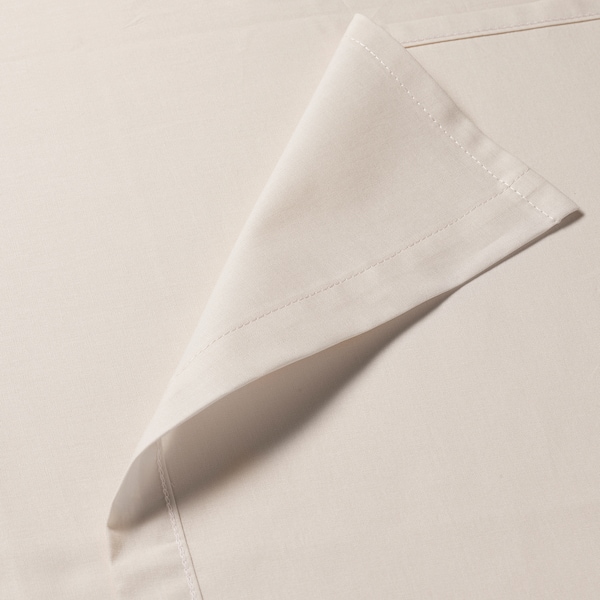 IKEA DVALA sheet set, King Beige, Ikea Ireland | 3045BQJGS