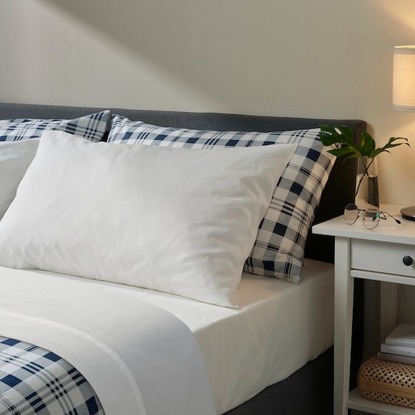 IKEA DVALA sheet set, King White, Ikea Ireland | 6725FAHDB
