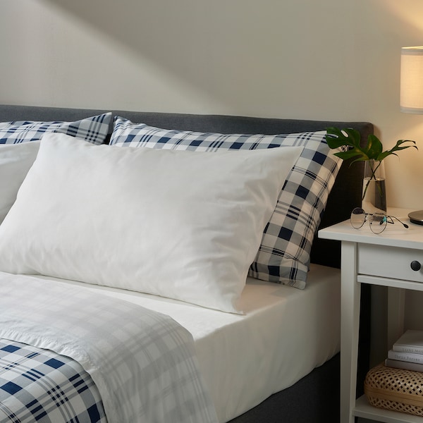 IKEA DVALA sheet set, King White, Ikea Ireland | 6738SVKUD