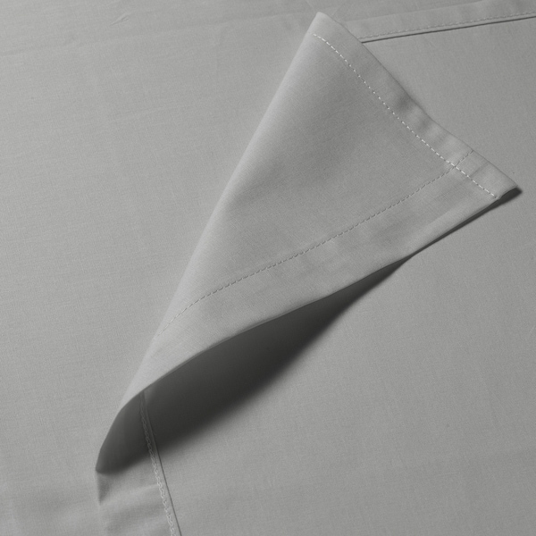 IKEA DVALA sheet set, Twin Light Gray, Ikea Ireland | 5892WGYJZ