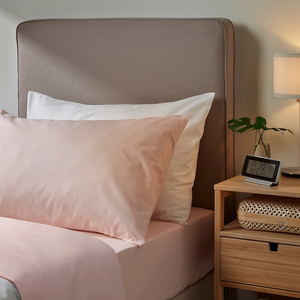 IKEA DVALA sheet set, Twin Light Pink, Ikea Ireland | 0531EADBG