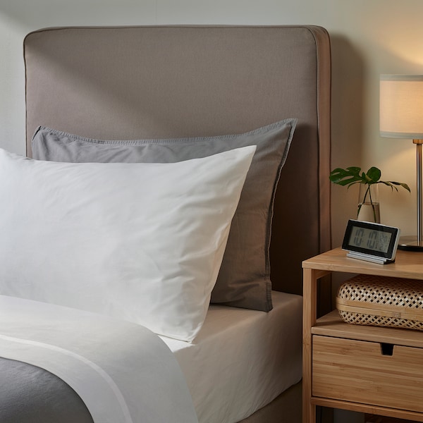 IKEA DVALA sheet set, Twin White, Ikea Ireland | 3120QUNAO