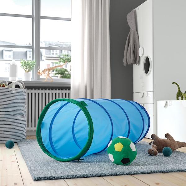 IKEA DVÄRGMÅS play tunnel, blue/green, Ikea Ireland | 8364EUSKZ