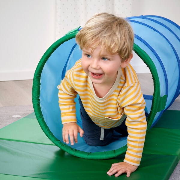 IKEA DVÄRGMÅS play tunnel, blue/green, Ikea Ireland | 8364EUSKZ