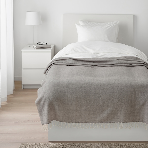 IKEA DYNDVÄRGMAL throw, gray, 47x71 in, Ikea Ireland | 9571LHUTR