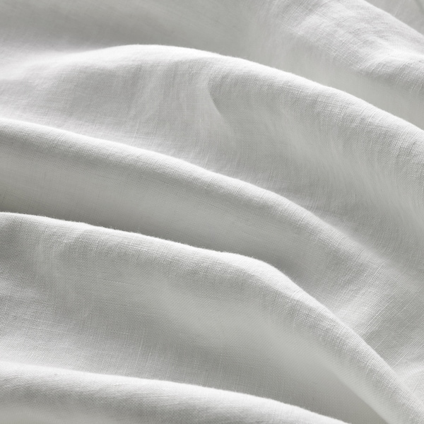IKEA DYTÅG duvet cover and pillowcase(s), Full/Queen (Double/Queen) White, Ikea Ireland | 4523PTRKU