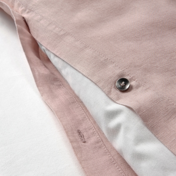 IKEA DYTÅG duvet cover and pillowcase(s), Full/Queen (Double/Queen) Light Pink, Ikea Ireland | 0356NXZHG