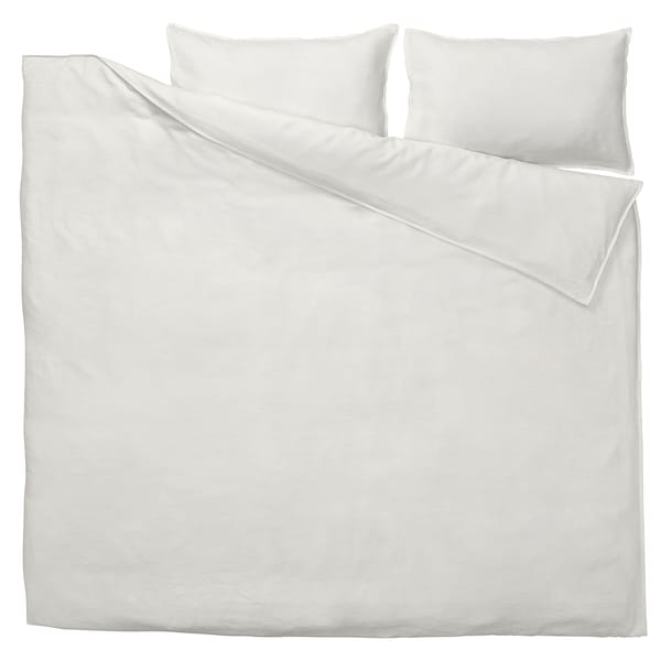 IKEA DYTÅG duvet cover and pillowcase(s), King White, Ikea Ireland | 3062HGWRI
