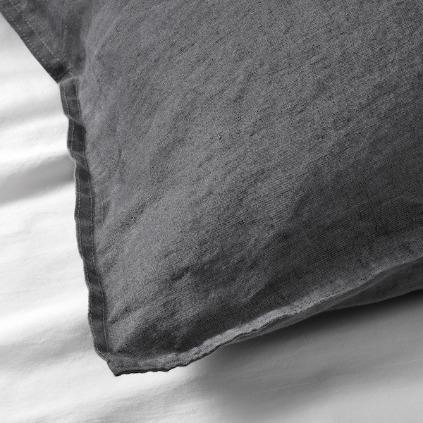 IKEA DYTÅG pillowcase, King Dark Gray, Ikea Ireland | 0275ILOYH