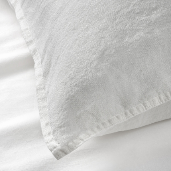 IKEA DYTÅG pillowcase, King White, Ikea Ireland | 8296CLMKT