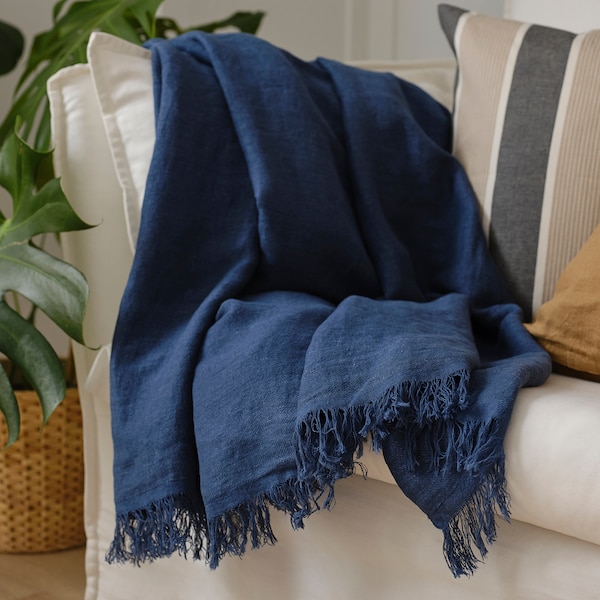 IKEA DYTÅG throw, 51x67 in Dark Blue, Ikea Ireland | 8079TYFDA