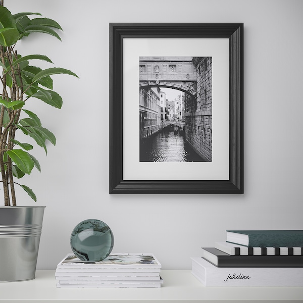 IKEA EDSBRUK frame, 12x16 in Black Stained, Ikea Ireland | 2708SXNVJ
