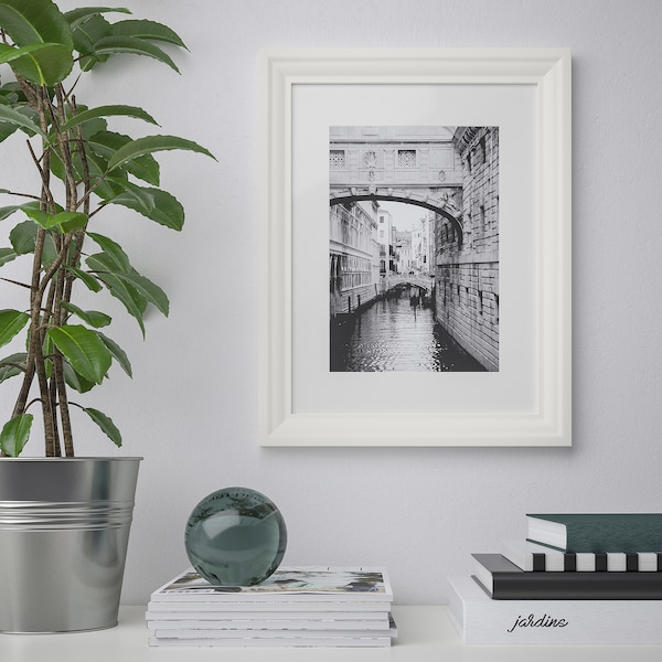 IKEA EDSBRUK frame, 12x16 in White, Ikea Ireland | 9542JDRPG