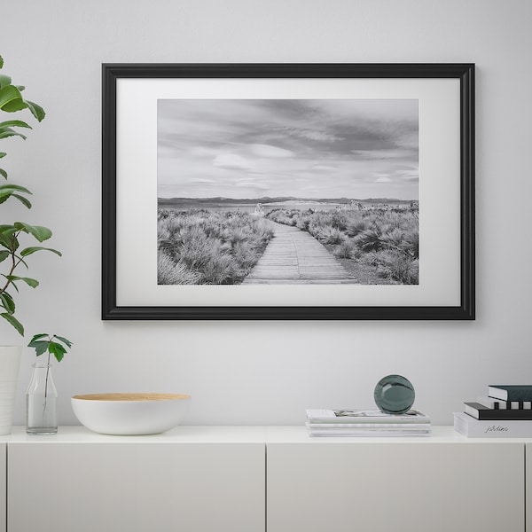 IKEA EDSBRUK frame, 24x35 ¾ in Black Stained, Ikea Ireland | 6809CVRUJ