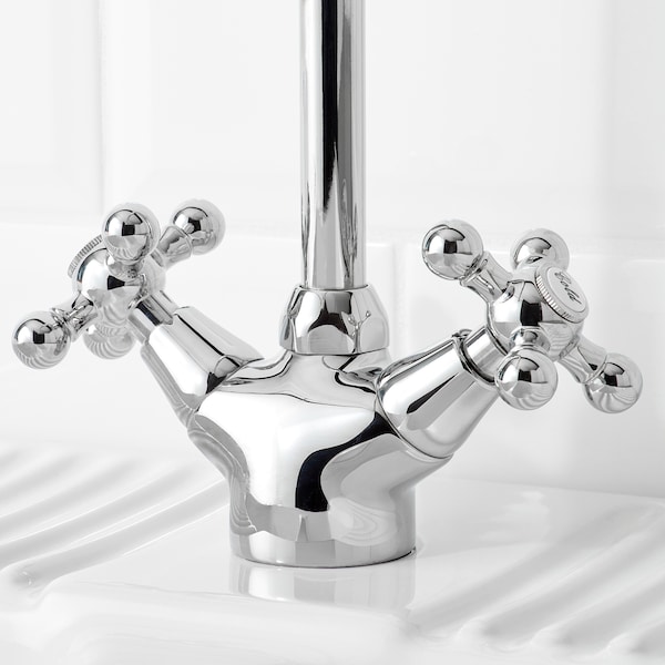 IKEA EDSVIK dual control kitchen faucet, chrome plated, Ikea Ireland | 2468LRXHQ