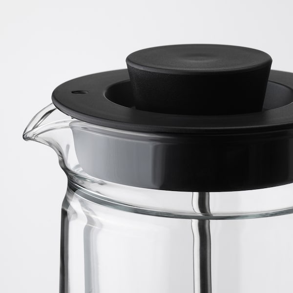 IKEA EGENTLIG French press coffee maker, double-walled/clear glass, 10 oz, Ikea Ireland | 3964EOAMQ
