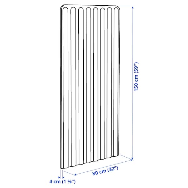 IKEA EILIF screen, freestanding, gray, 31x59 in, Ikea Ireland | 9542GLEBS