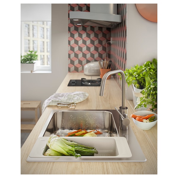 IKEA EKBACKEN Countertop, laminate, 98x1 1/8 in Ash Effect, Ikea Ireland | 3419NTHZU