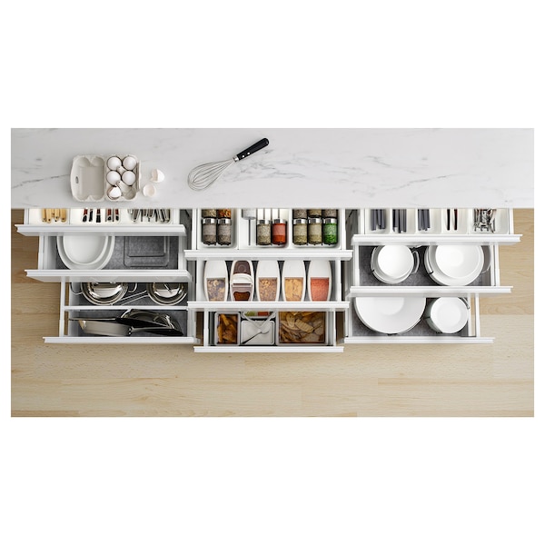 IKEA EKBACKEN Countertop, laminate, 98x1 1/8 in White Marble Effect, Ikea Ireland | 8723JWCKF