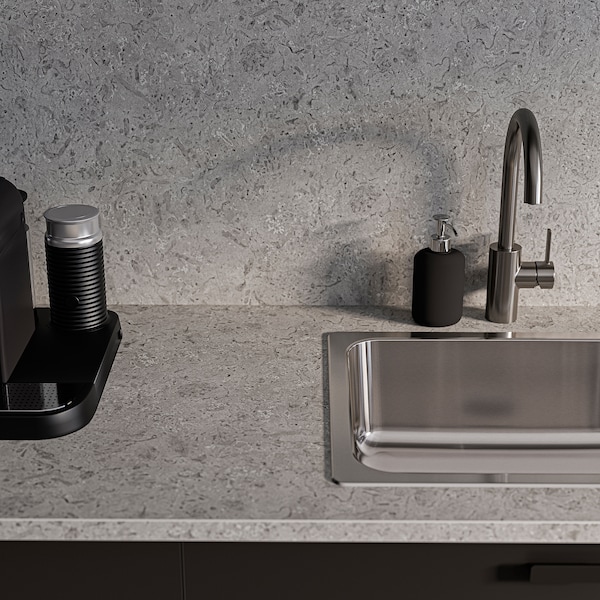 IKEA EKBACKEN countertop, 74x1 1/8 in Limestone Effect / Laminate, Ikea Ireland | 7945AHOVW