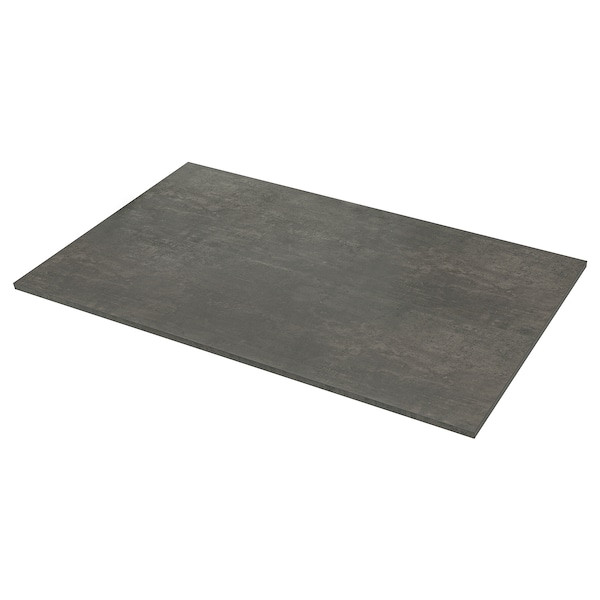 IKEA EKBACKEN countertop for kitchen island, laminate, 74x42x1 1/8 in Concrete Effect, Ikea Ireland | 8127WSQVC