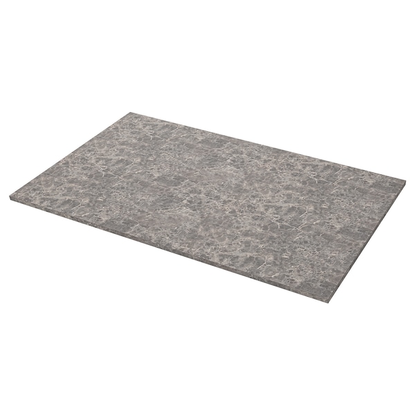IKEA EKBACKEN countertop for kitchen island, 74x42x1 1/8 in Dark Gray Marble Effect / Laminate, Ikea Ireland | 8047UAKZJ