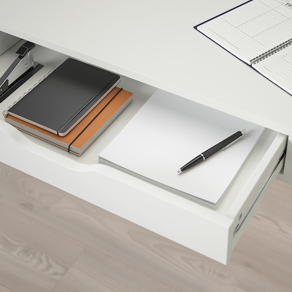 IKEA EKBY ALEX / RAMSHULT wall shelf, 46 7/8x11 3/8 in White / Black, Ikea Ireland | 1764BUZDL