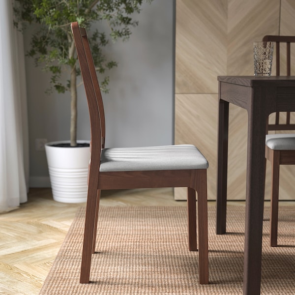 IKEA EKEDALEN Chair, Orrsta light gray Brown, Ikea Ireland | 5207FRJUB