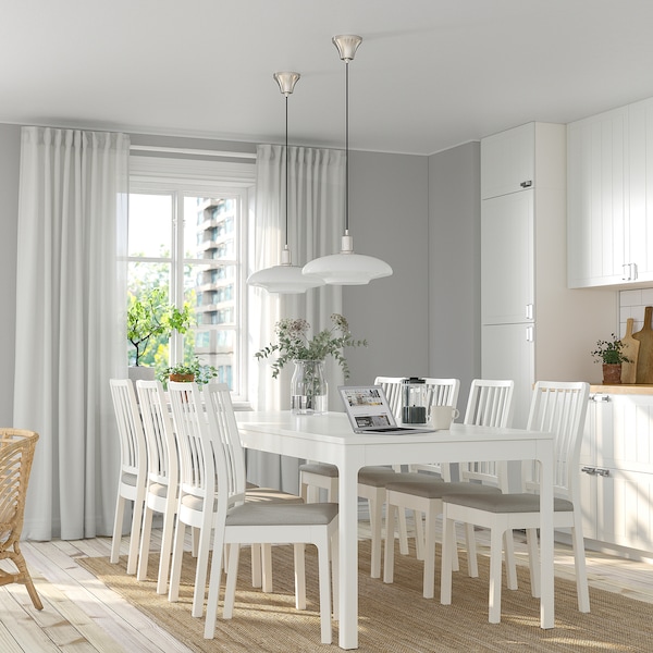 IKEA EKEDALEN Chair, Orrsta light gray White, Ikea Ireland | 9621ETALJ