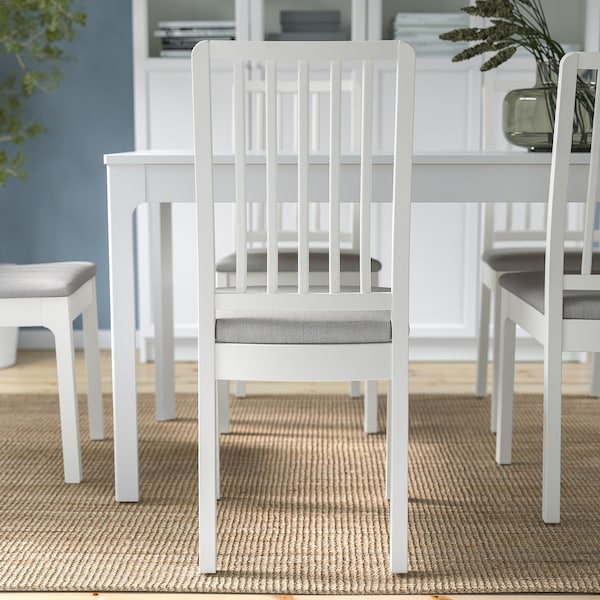 IKEA EKEDALEN Chair, Orrsta light gray White, Ikea Ireland | 9621ETALJ