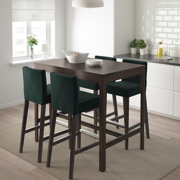 IKEA EKEDALEN bar table, dark brown, 47 1/4x31 1/2x41 3/8 in, Ikea Ireland | 3451NFHXY