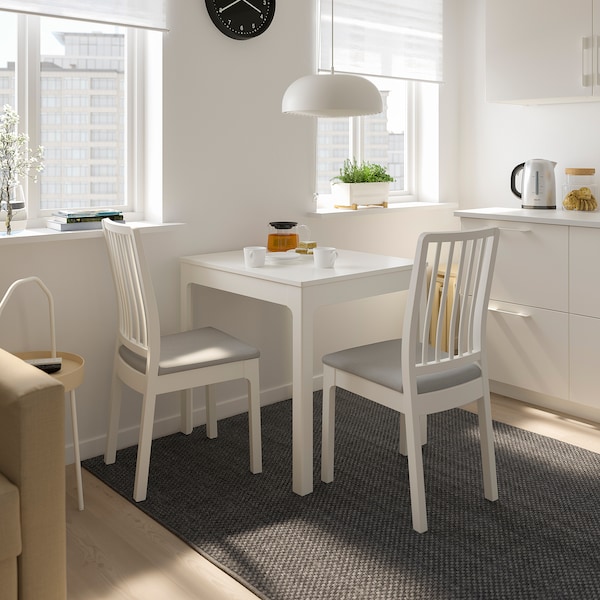 IKEA EKEDALEN extendable table, 31 1/2/47 1/4x27 1/2 in White, Ikea Ireland | 7281XYMGH