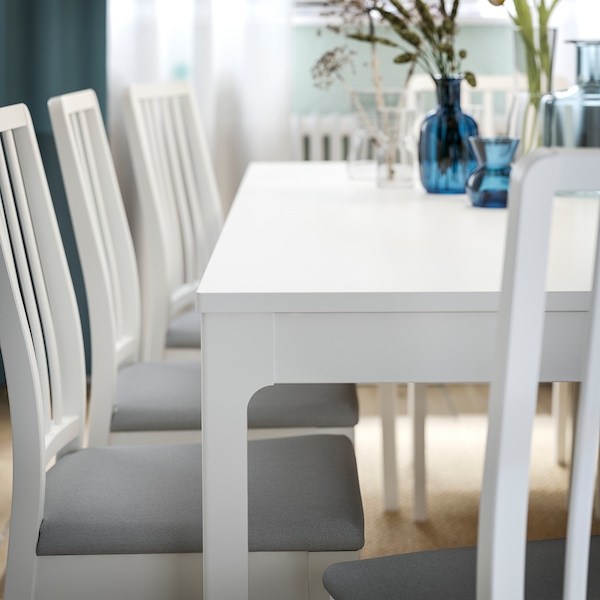 IKEA EKEDALEN extendable table, 47 1/4/70 7/8x31 1/2 in White, Ikea Ireland | 9075DMHTP
