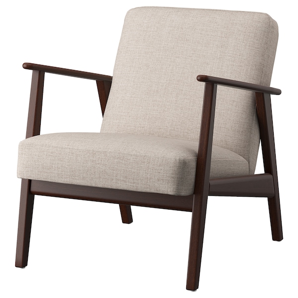 IKEA EKENÄSET armchair Kilanda Light Beige, Ikea Ireland | 4183RWGJS