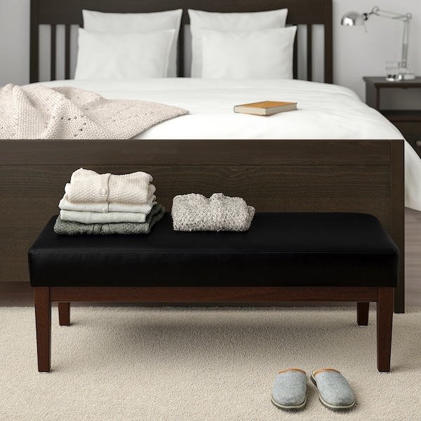IKEA EKENÄSET bench , 44 1/8 in Jonsbyn Black, Ikea Ireland | 4867OFKNS