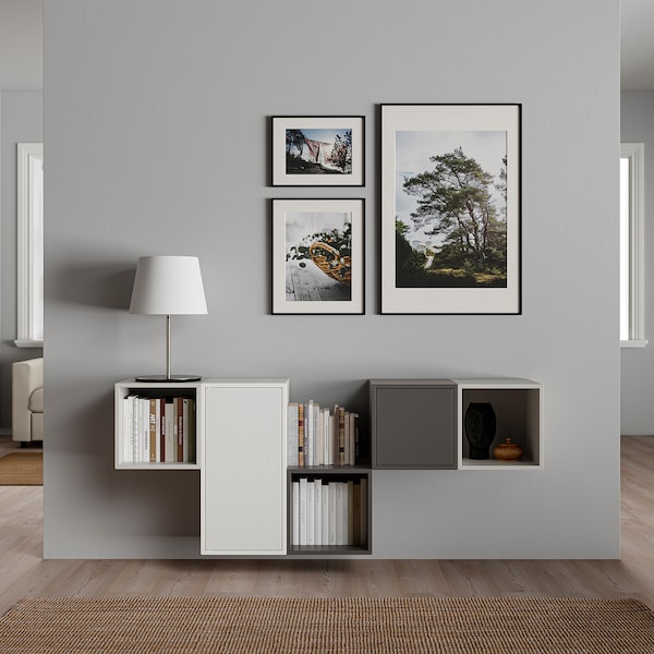 IKEA EKET cabinet with door and shelf, white, 13 3/4x13 3/4x27 1/2 in, Ikea Ireland | 4653KFATL