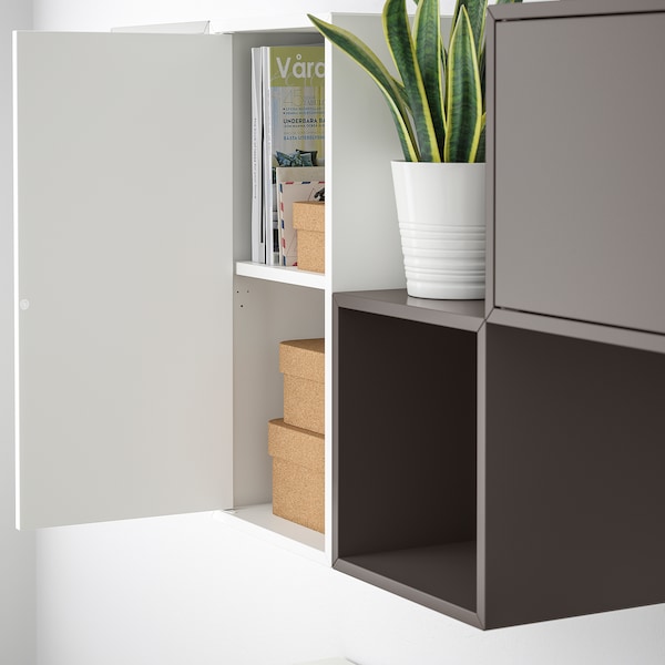 IKEA EKET cabinet with door and shelf, white, 13 3/4x13 3/4x27 1/2 in, Ikea Ireland | 4653KFATL