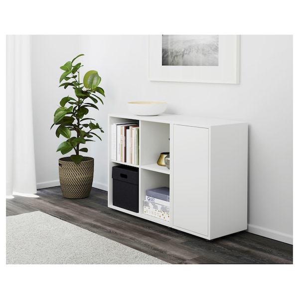 IKEA EKET storage combination with feet, 41 3/8x13 3/4x28 3/8 in White, Ikea Ireland | 8952EPNYV